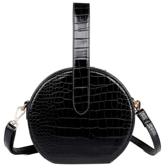 Croc Top Handle Purse - Picture 2 of 4